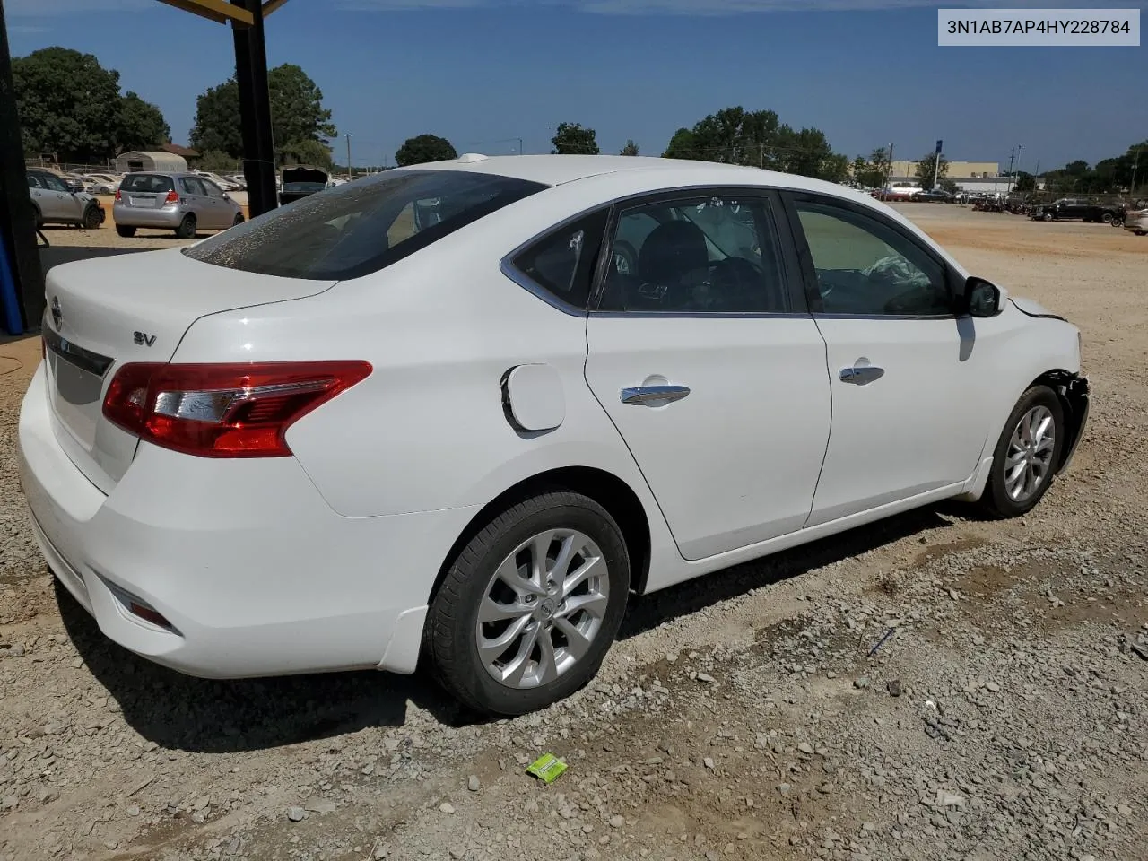 2017 Nissan Sentra S VIN: 3N1AB7AP4HY228784 Lot: 70471234