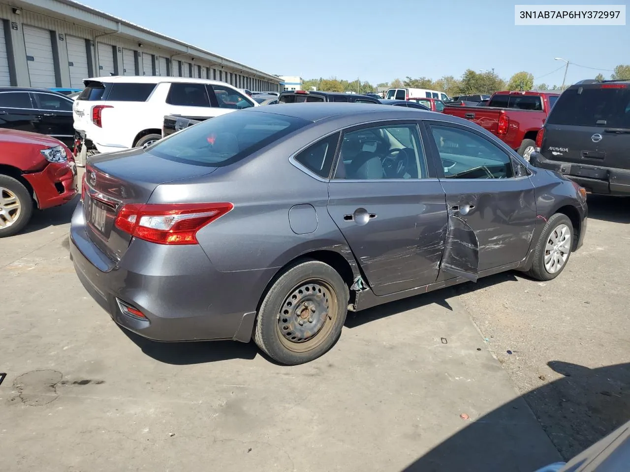 2017 Nissan Sentra S VIN: 3N1AB7AP6HY372997 Lot: 70643374