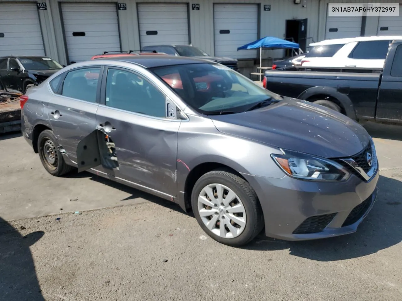 2017 Nissan Sentra S VIN: 3N1AB7AP6HY372997 Lot: 70643374