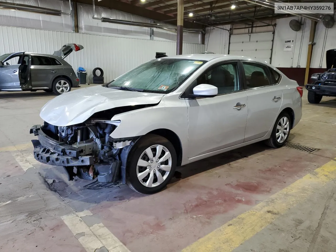 3N1AB7AP4HY359276 2017 Nissan Sentra S