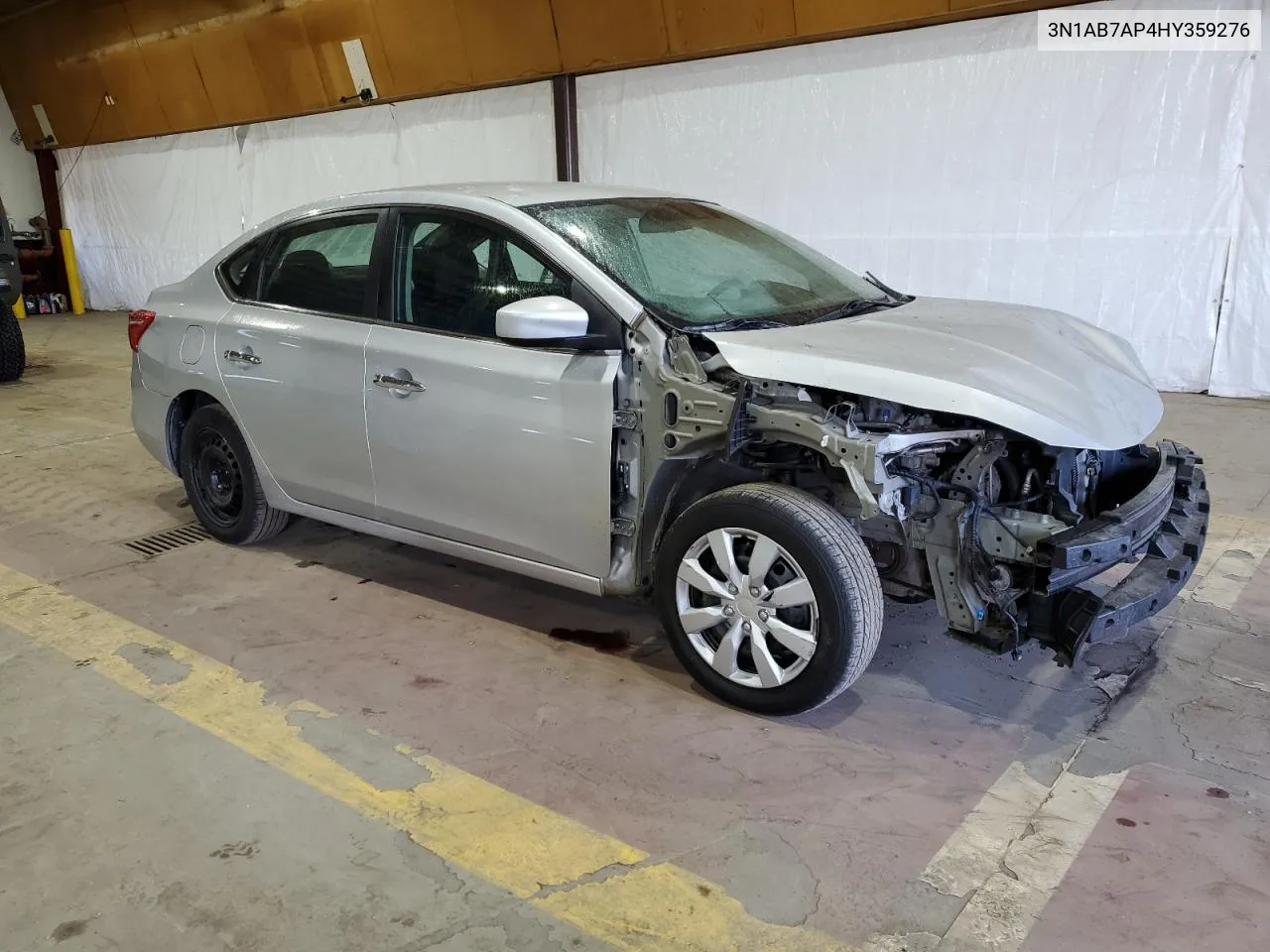 3N1AB7AP4HY359276 2017 Nissan Sentra S