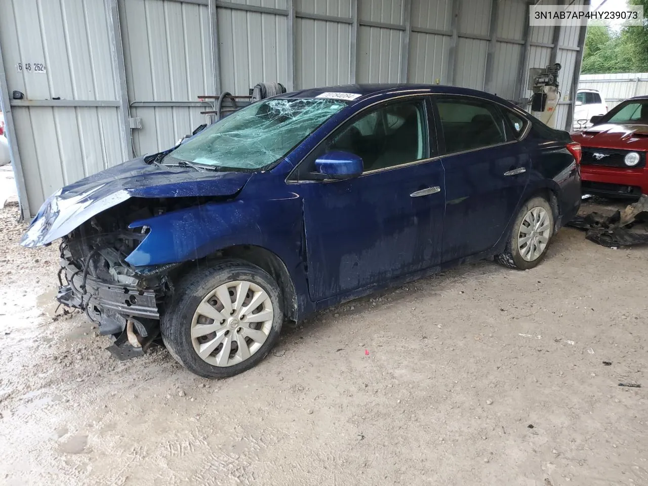 3N1AB7AP4HY239073 2017 Nissan Sentra S