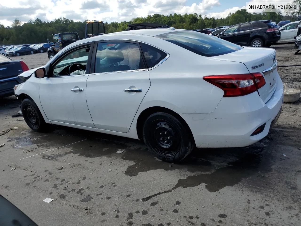 2017 Nissan Sentra S VIN: 3N1AB7AP3HY219848 Lot: 70811624