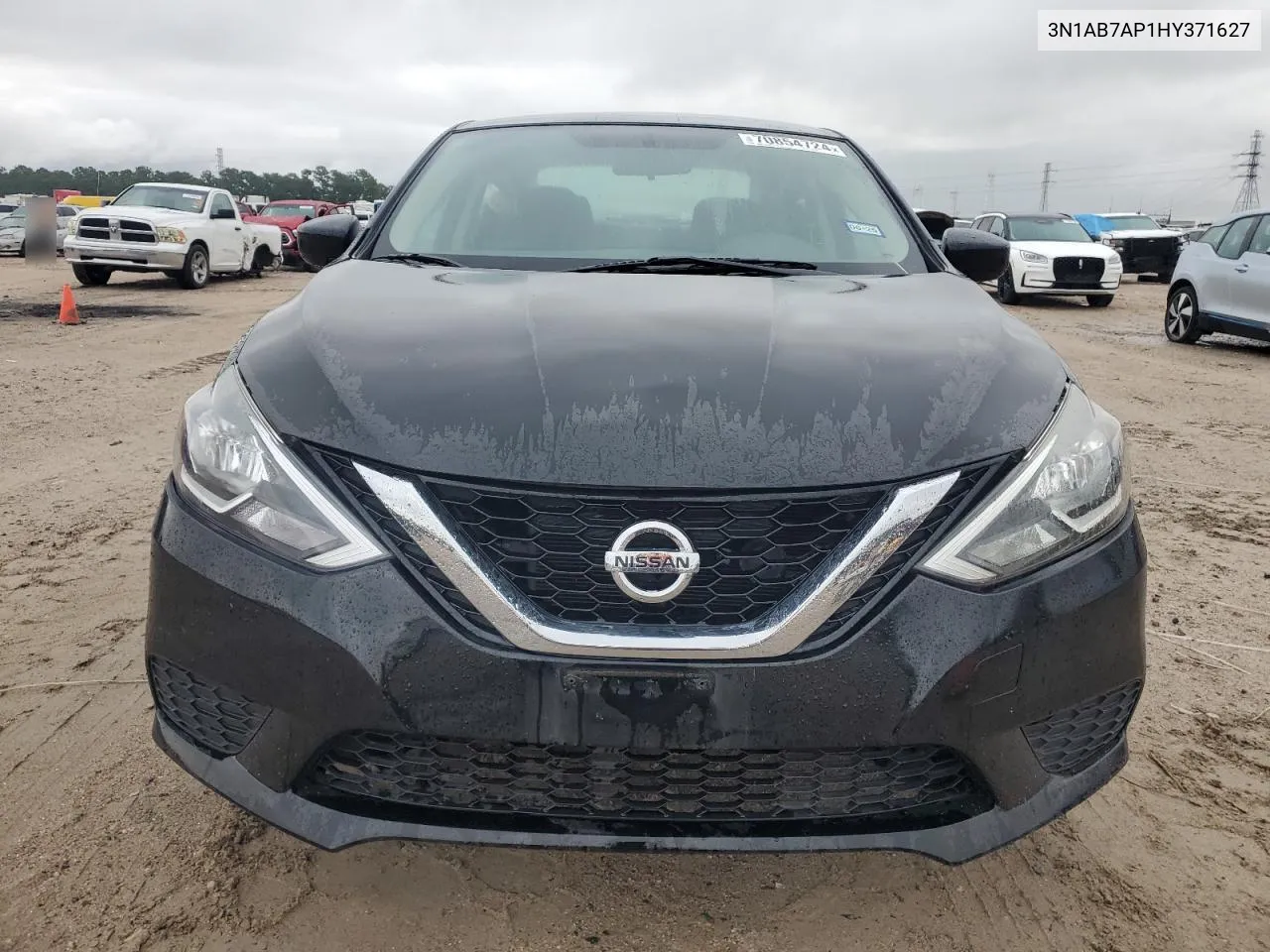 2017 Nissan Sentra S VIN: 3N1AB7AP1HY371627 Lot: 70854724