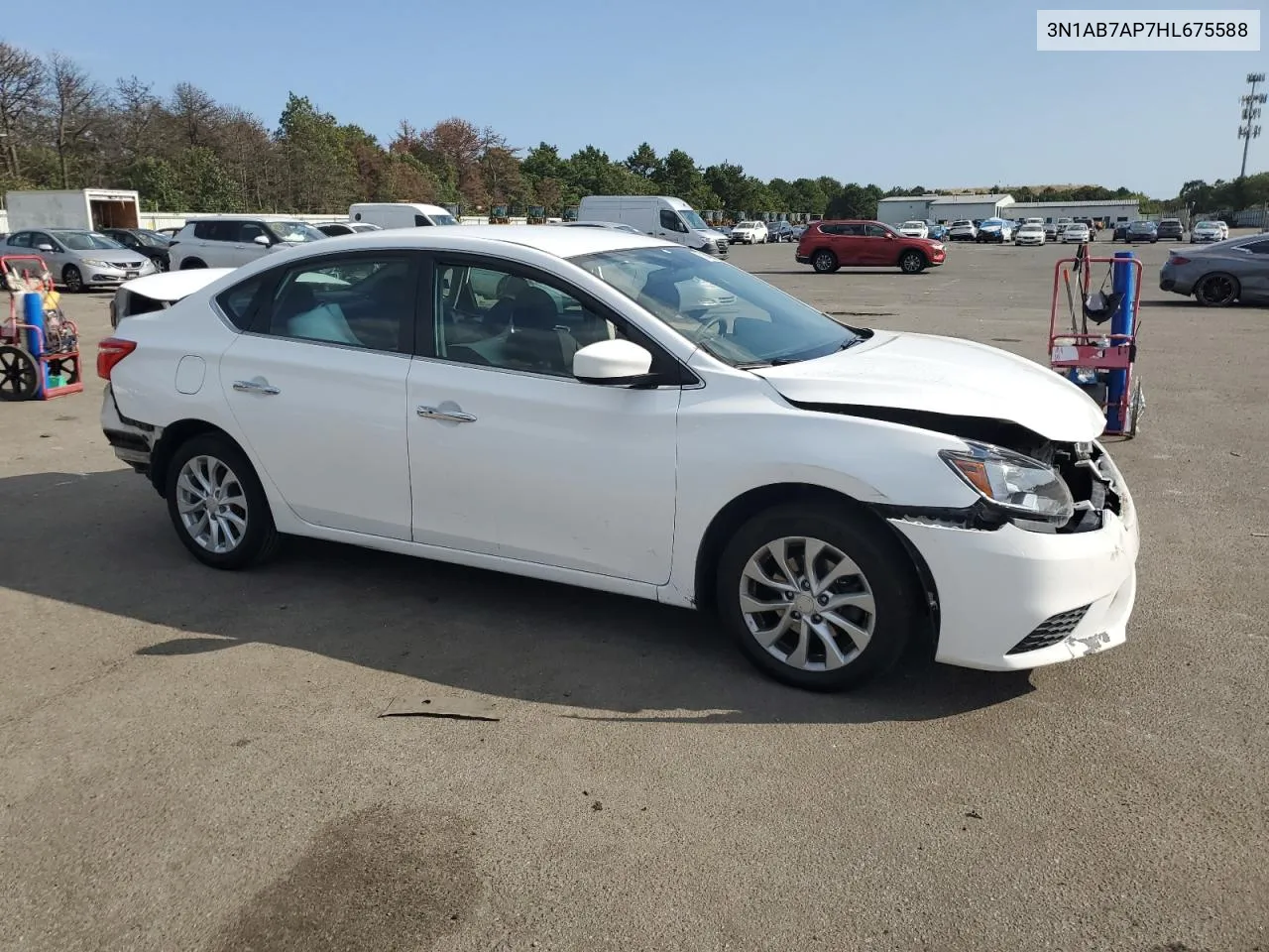 2017 Nissan Sentra S VIN: 3N1AB7AP7HL675588 Lot: 70864694