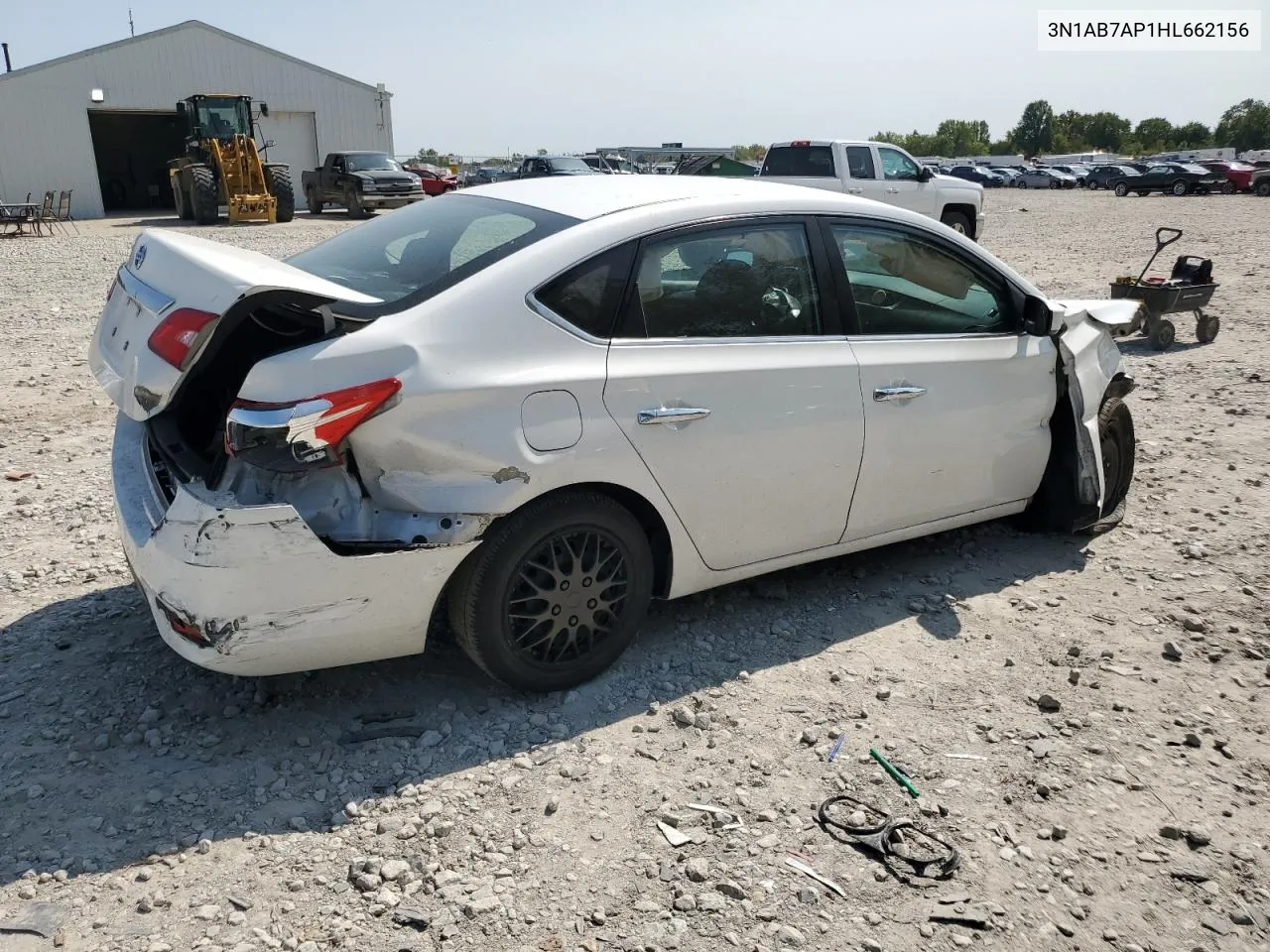 3N1AB7AP1HL662156 2017 Nissan Sentra S