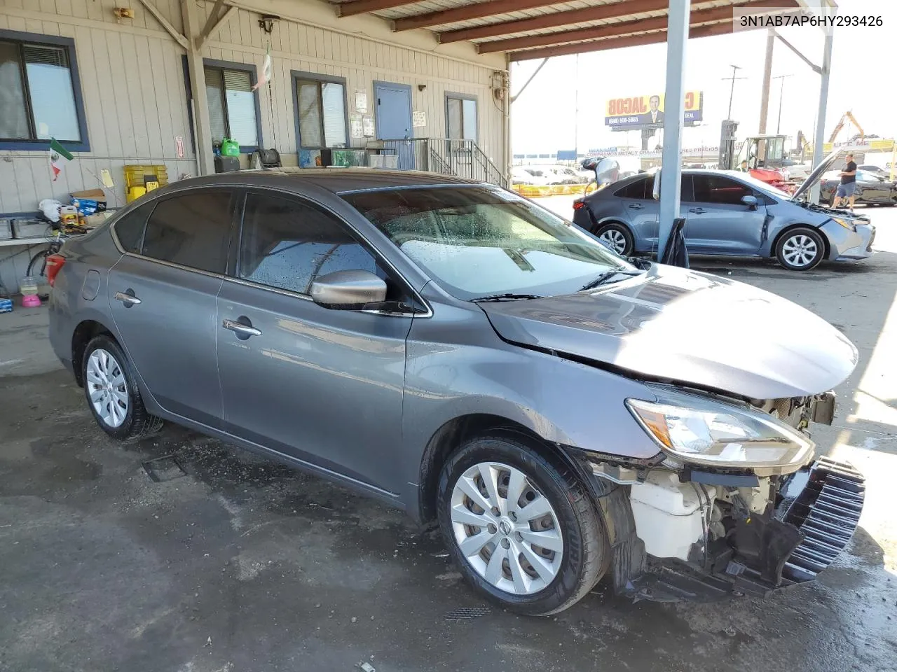 2017 Nissan Sentra S VIN: 3N1AB7AP6HY293426 Lot: 71109274