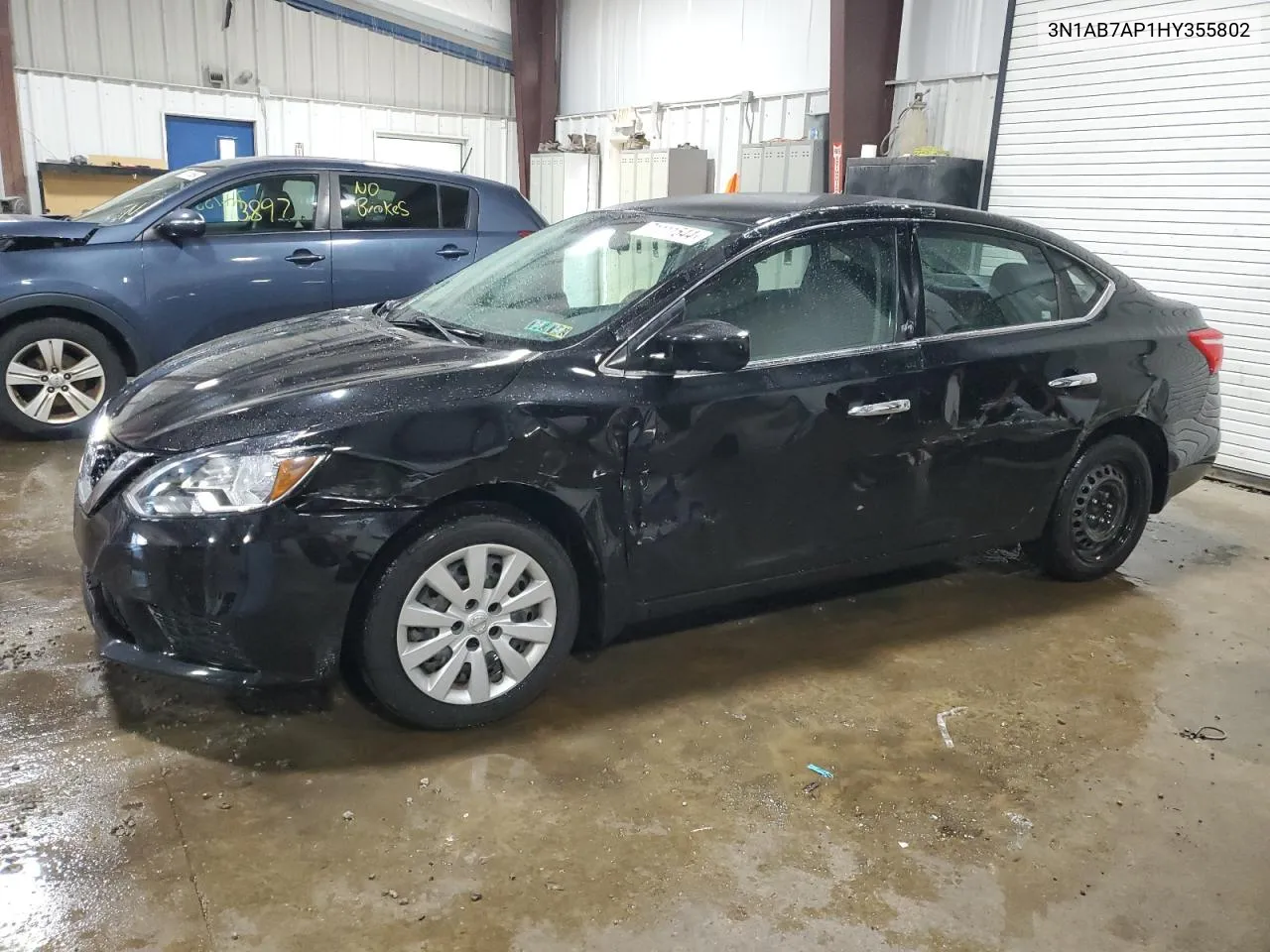 2017 Nissan Sentra S VIN: 3N1AB7AP1HY355802 Lot: 71111544