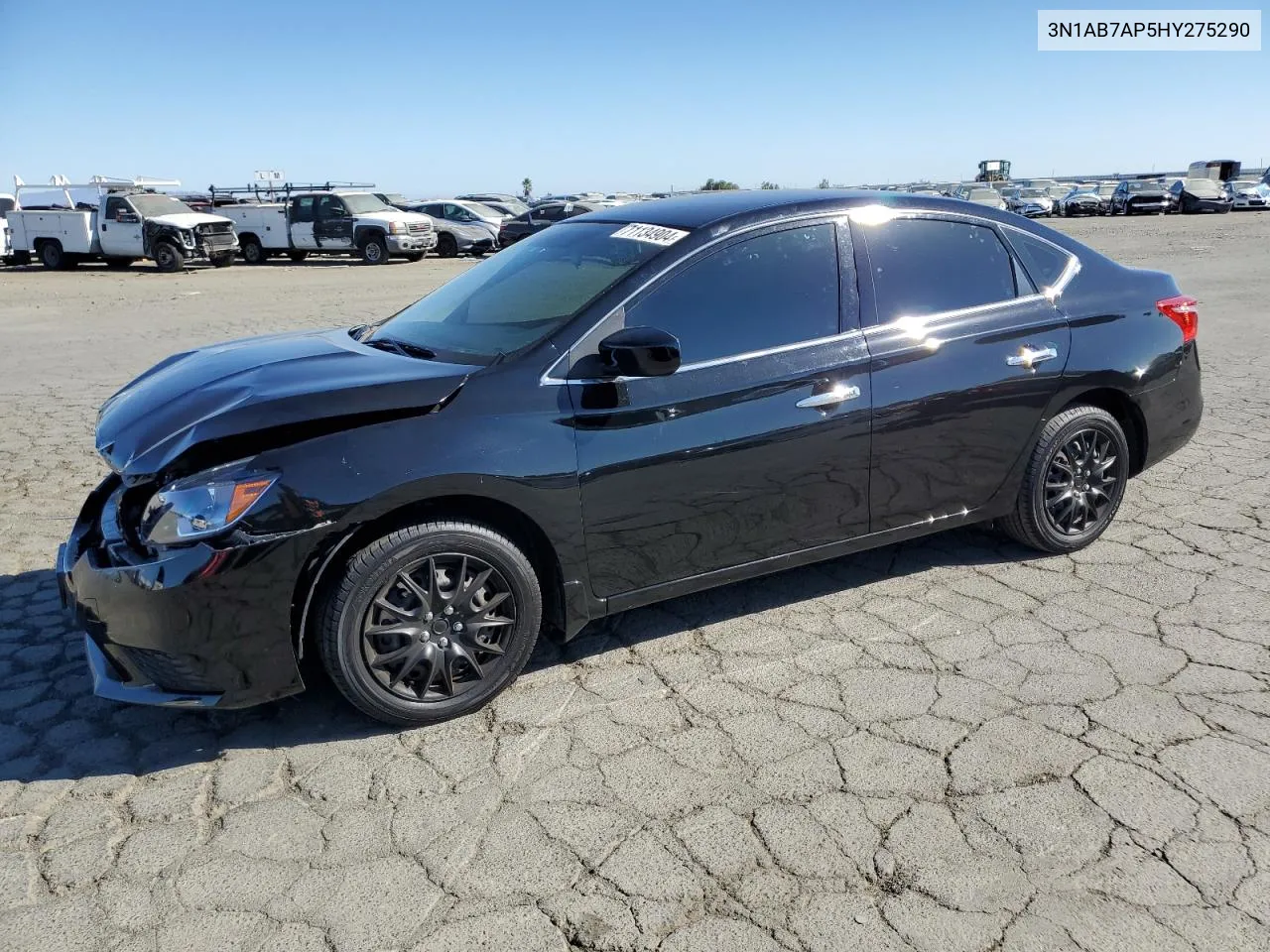 2017 Nissan Sentra S VIN: 3N1AB7AP5HY275290 Lot: 71134904