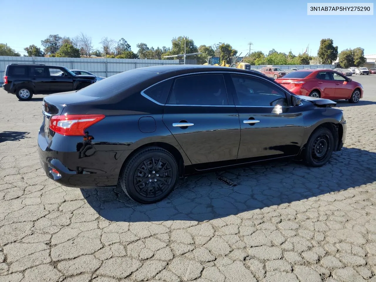 2017 Nissan Sentra S VIN: 3N1AB7AP5HY275290 Lot: 71134904