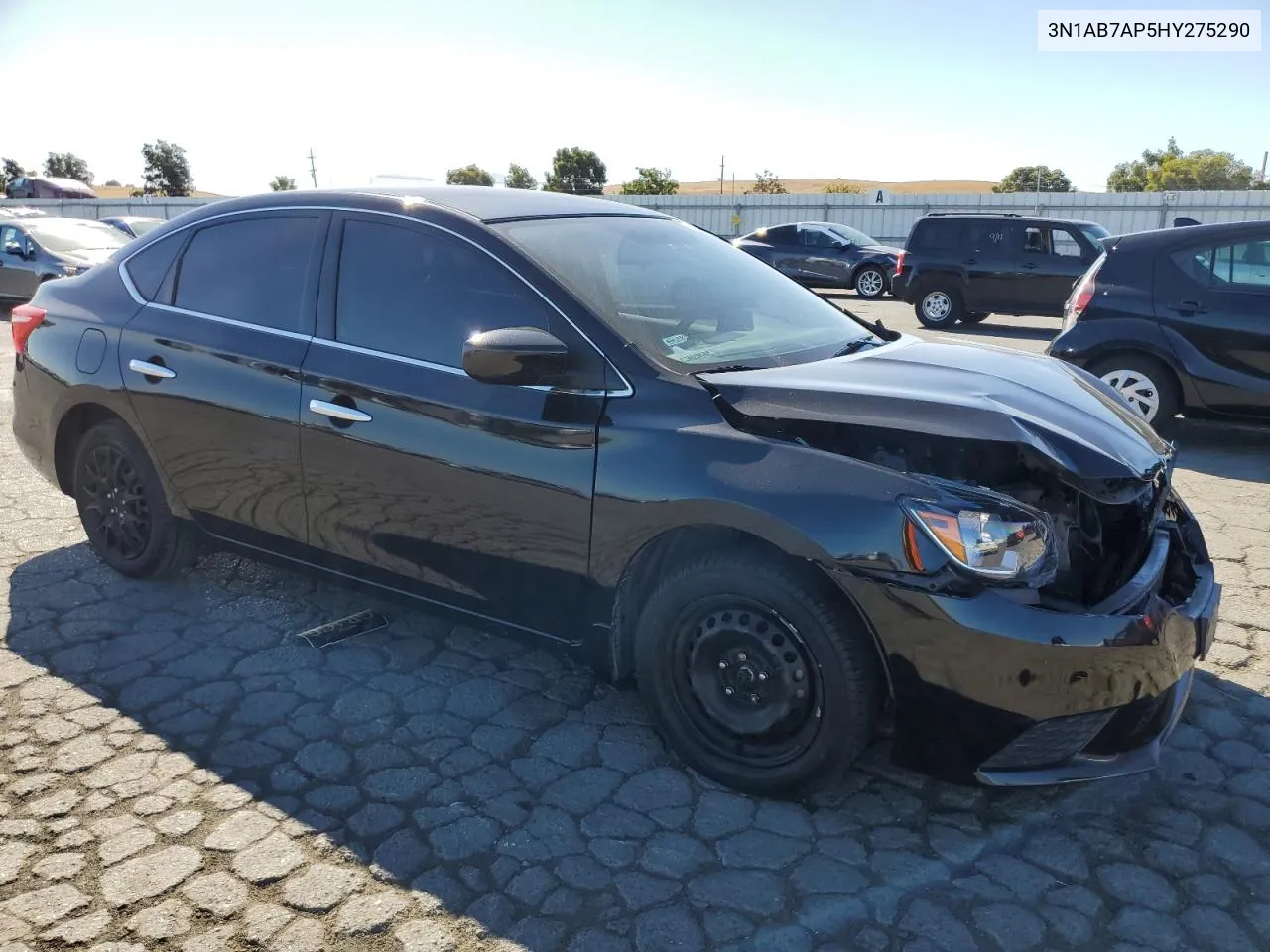 2017 Nissan Sentra S VIN: 3N1AB7AP5HY275290 Lot: 71134904