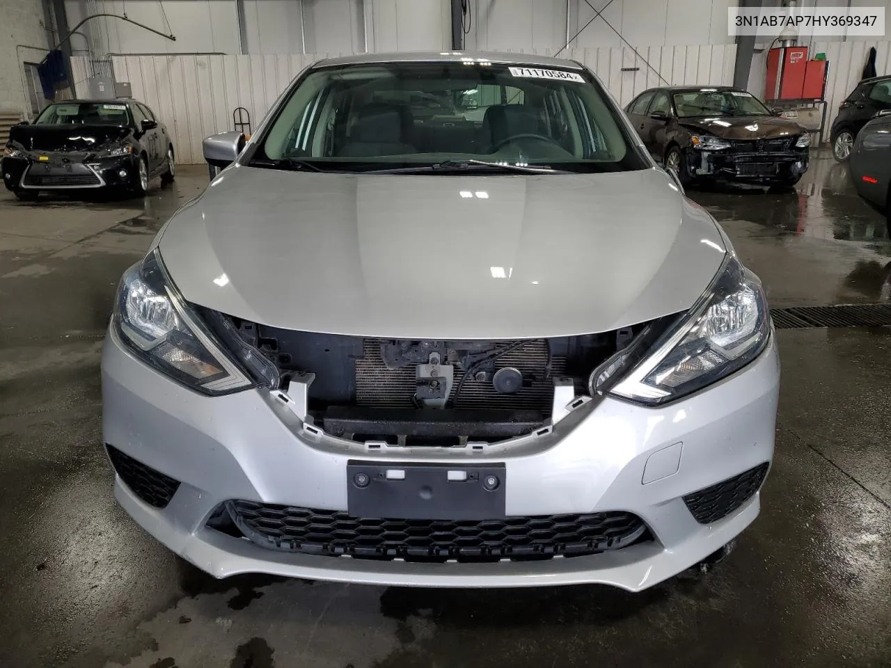 2017 Nissan Sentra S VIN: 3N1AB7AP7HY369347 Lot: 71170584