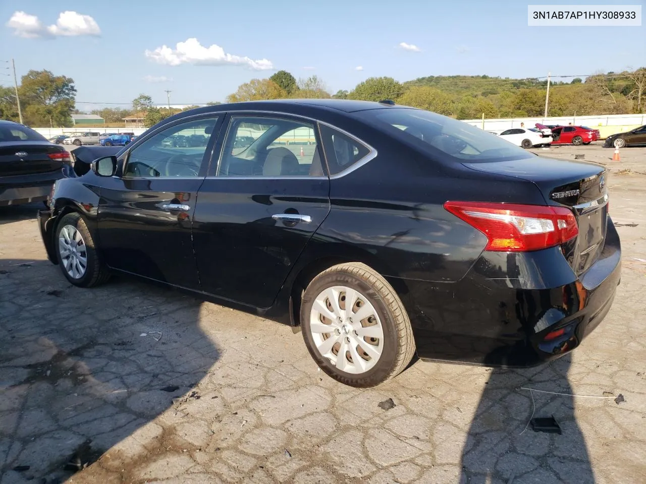 2017 Nissan Sentra S VIN: 3N1AB7AP1HY308933 Lot: 71180134