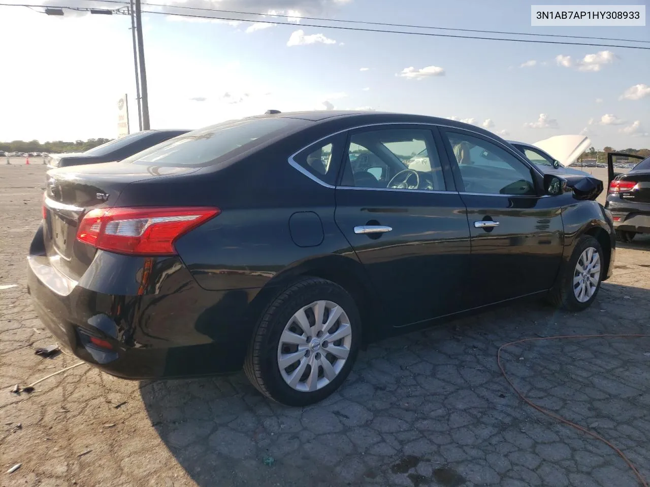 3N1AB7AP1HY308933 2017 Nissan Sentra S