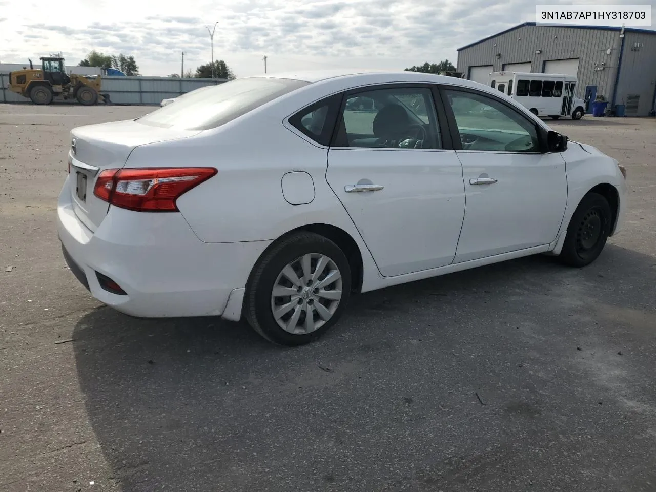 2017 Nissan Sentra S VIN: 3N1AB7AP1HY318703 Lot: 71185114