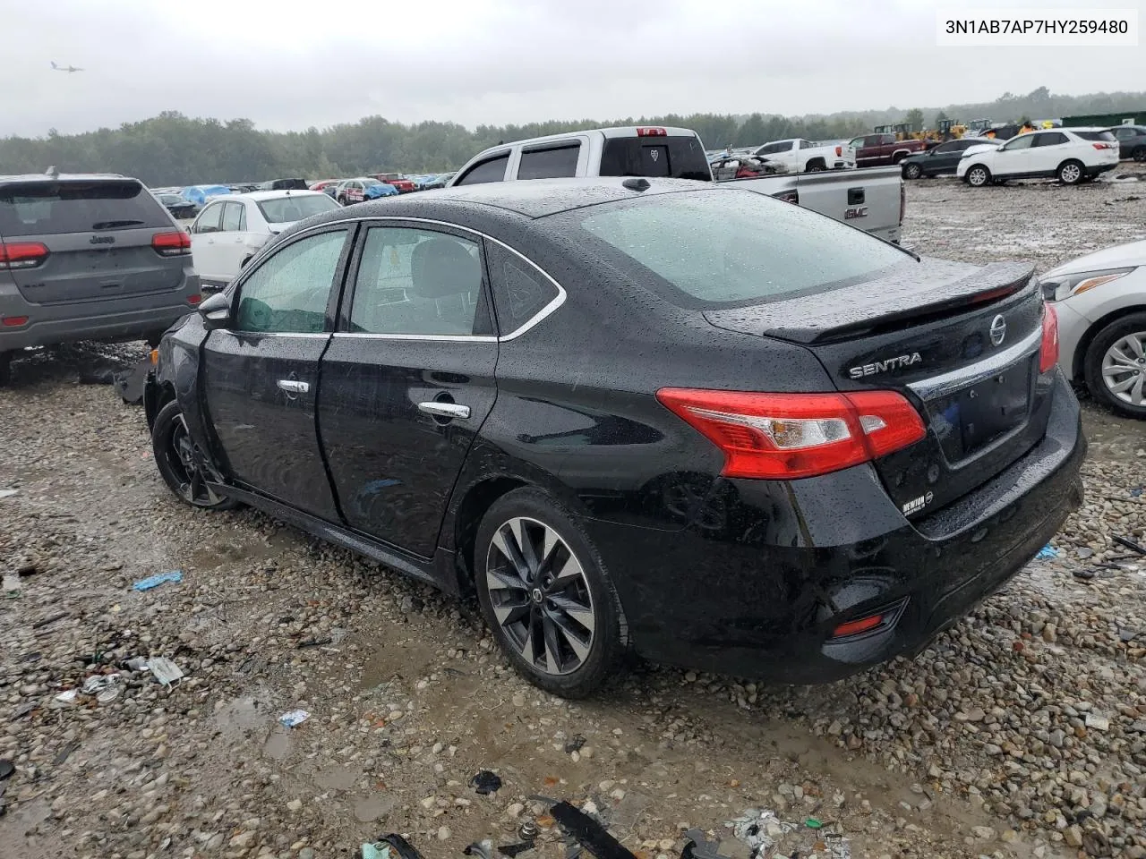 3N1AB7AP7HY259480 2017 Nissan Sentra S