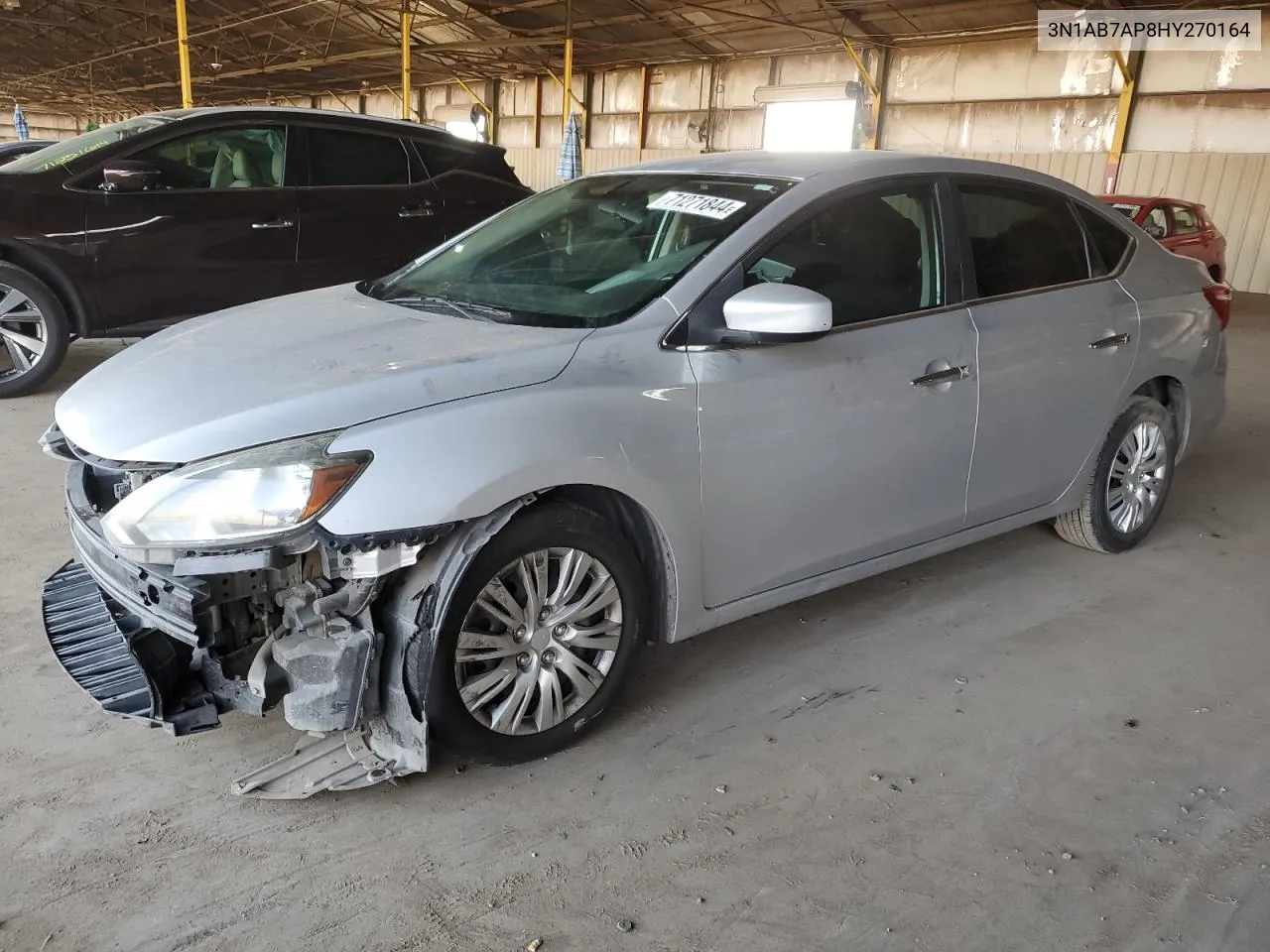 2017 Nissan Sentra S VIN: 3N1AB7AP8HY270164 Lot: 71271844