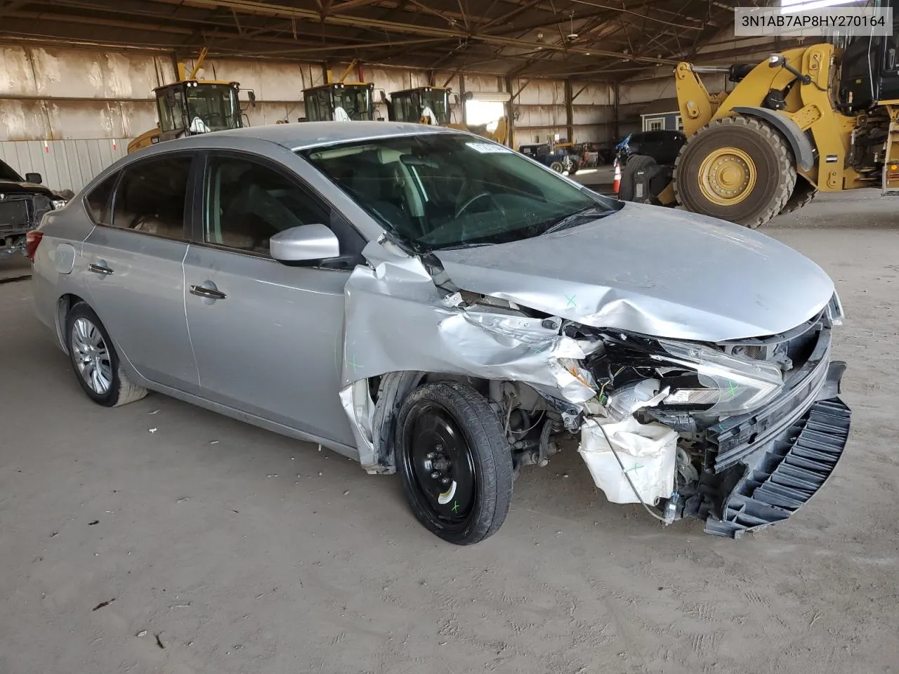 2017 Nissan Sentra S VIN: 3N1AB7AP8HY270164 Lot: 71271844