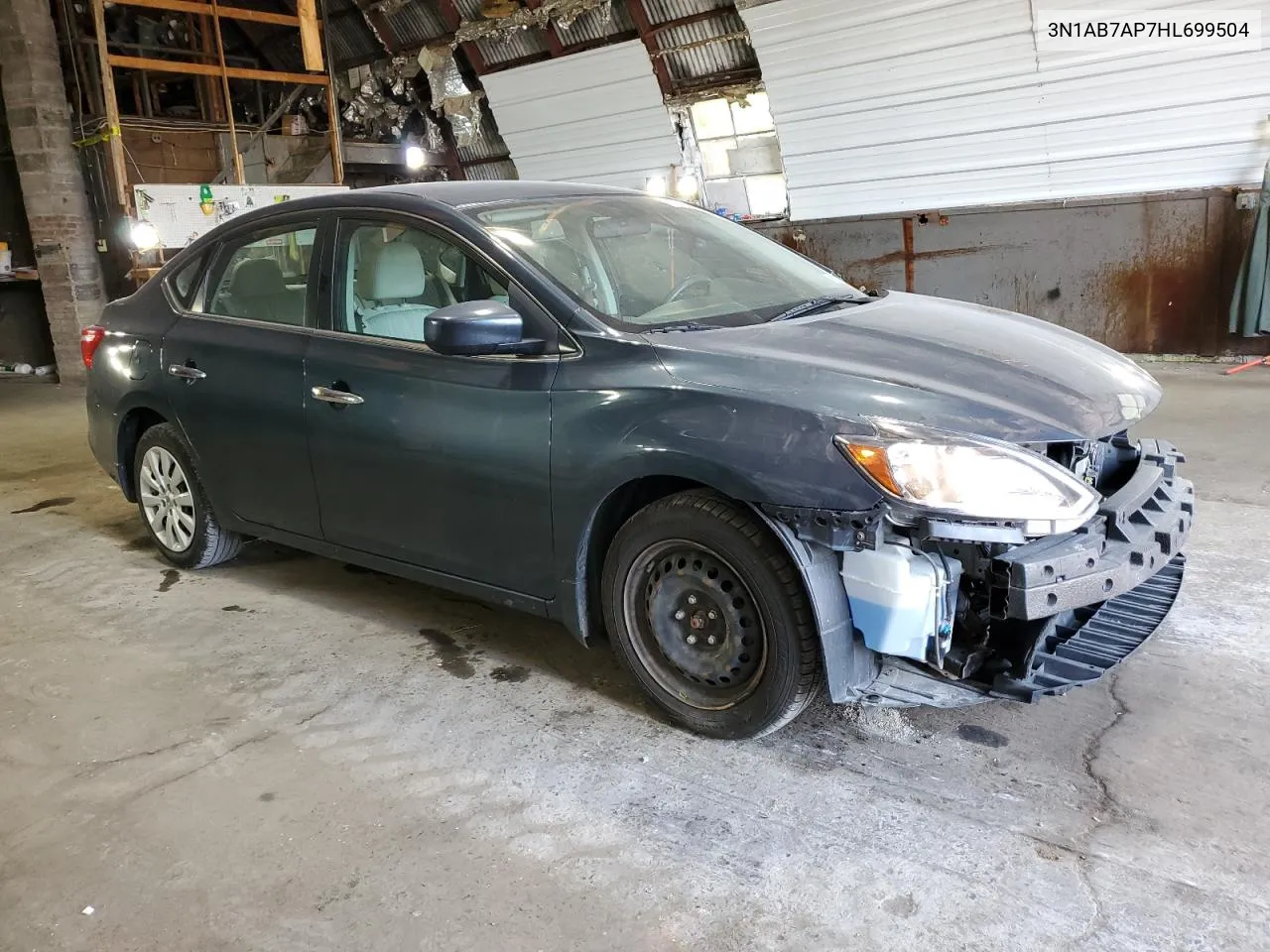 3N1AB7AP7HL699504 2017 Nissan Sentra S