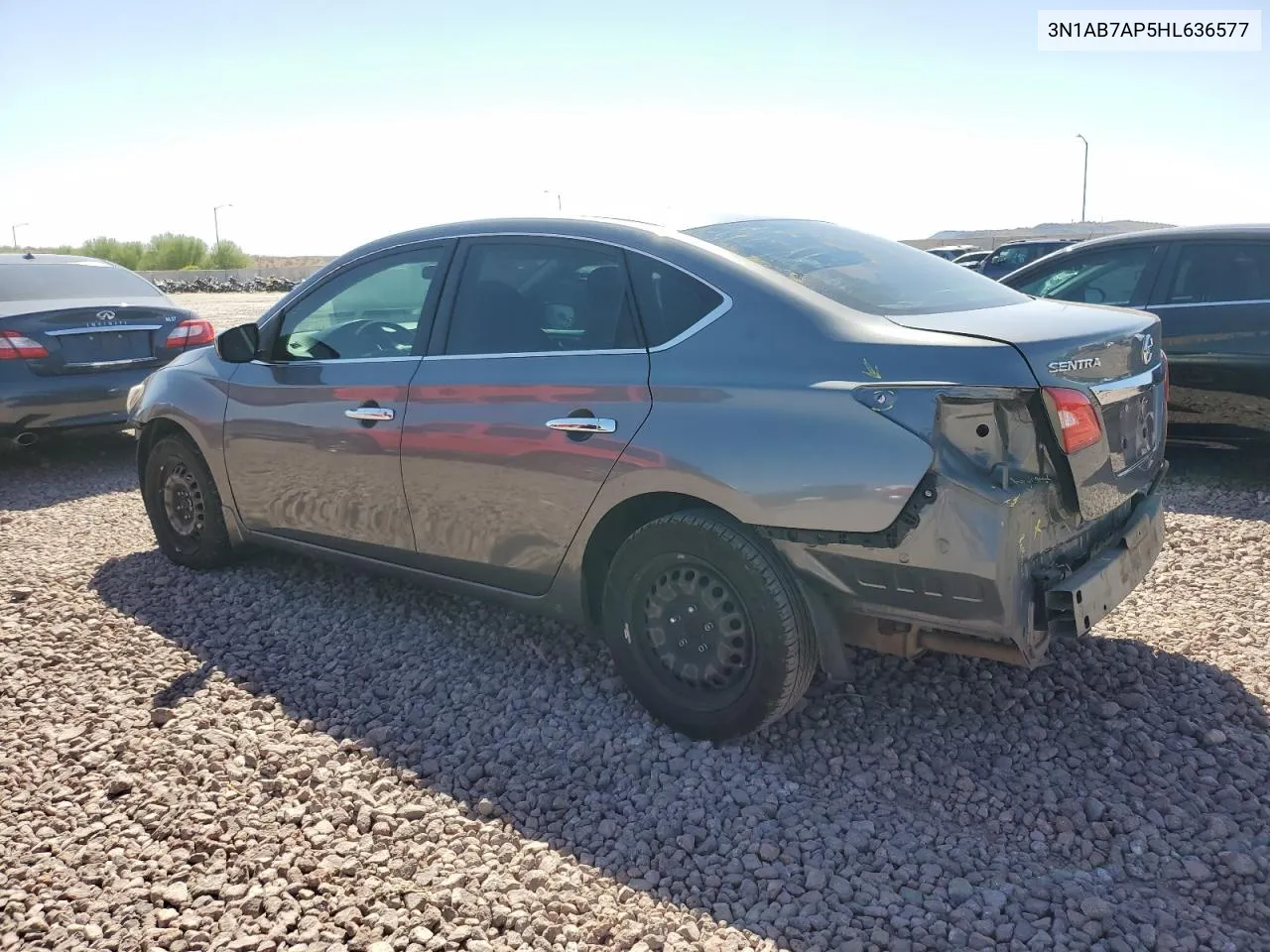 2017 Nissan Sentra S VIN: 3N1AB7AP5HL636577 Lot: 71421154