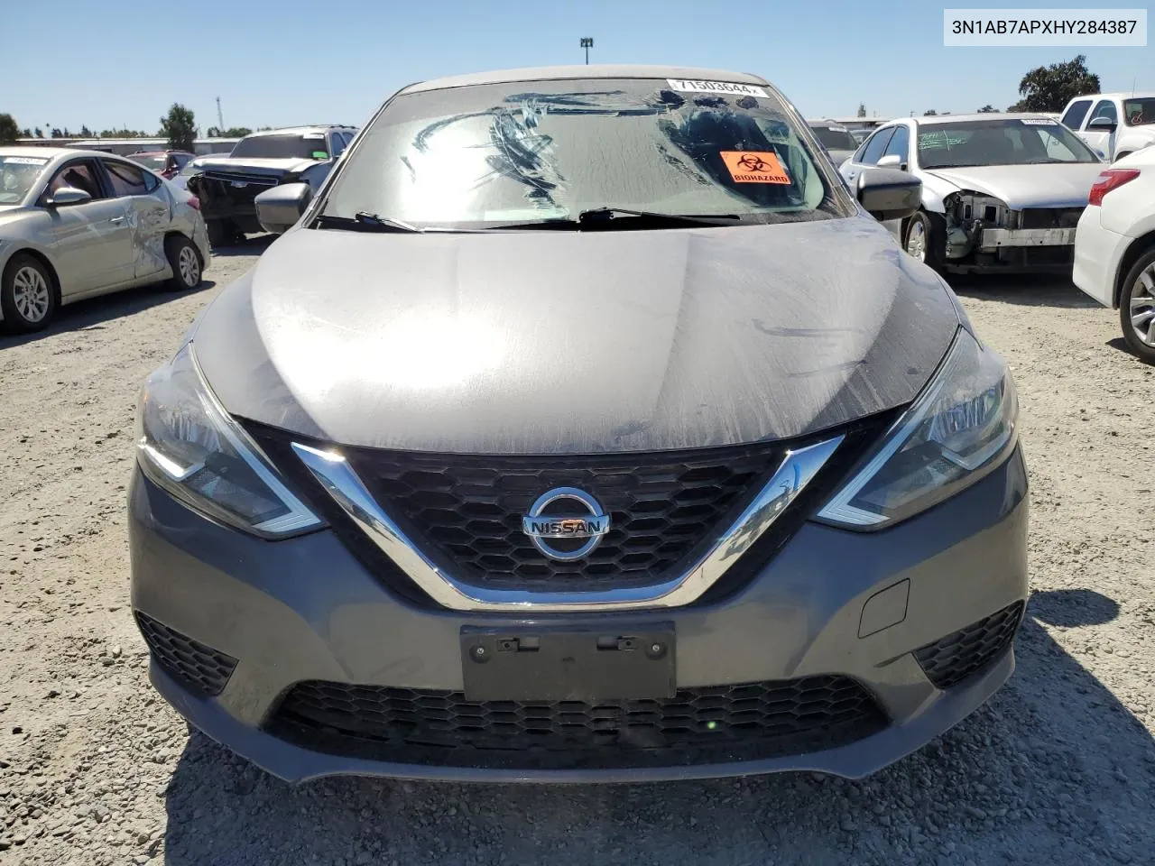 3N1AB7APXHY284387 2017 Nissan Sentra S