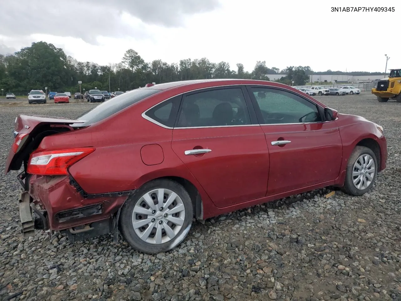 2017 Nissan Sentra S VIN: 3N1AB7AP7HY409345 Lot: 71537644