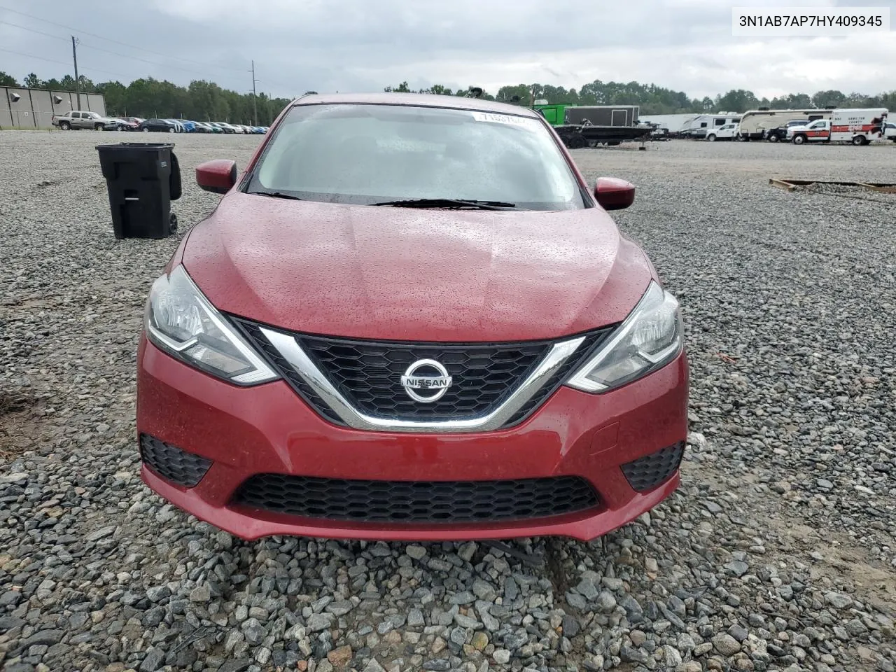 2017 Nissan Sentra S VIN: 3N1AB7AP7HY409345 Lot: 71537644