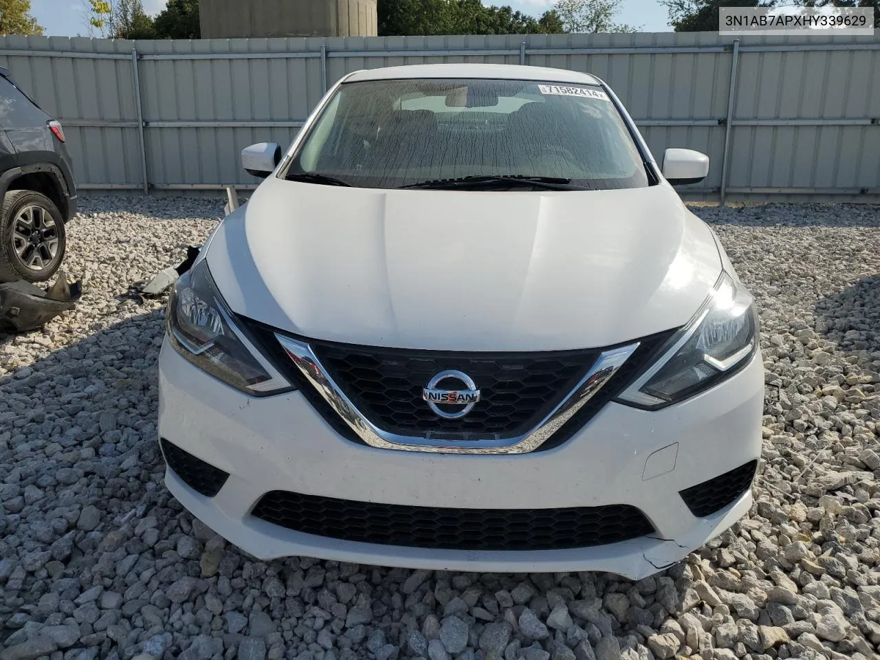 2017 Nissan Sentra S VIN: 3N1AB7APXHY339629 Lot: 71582414