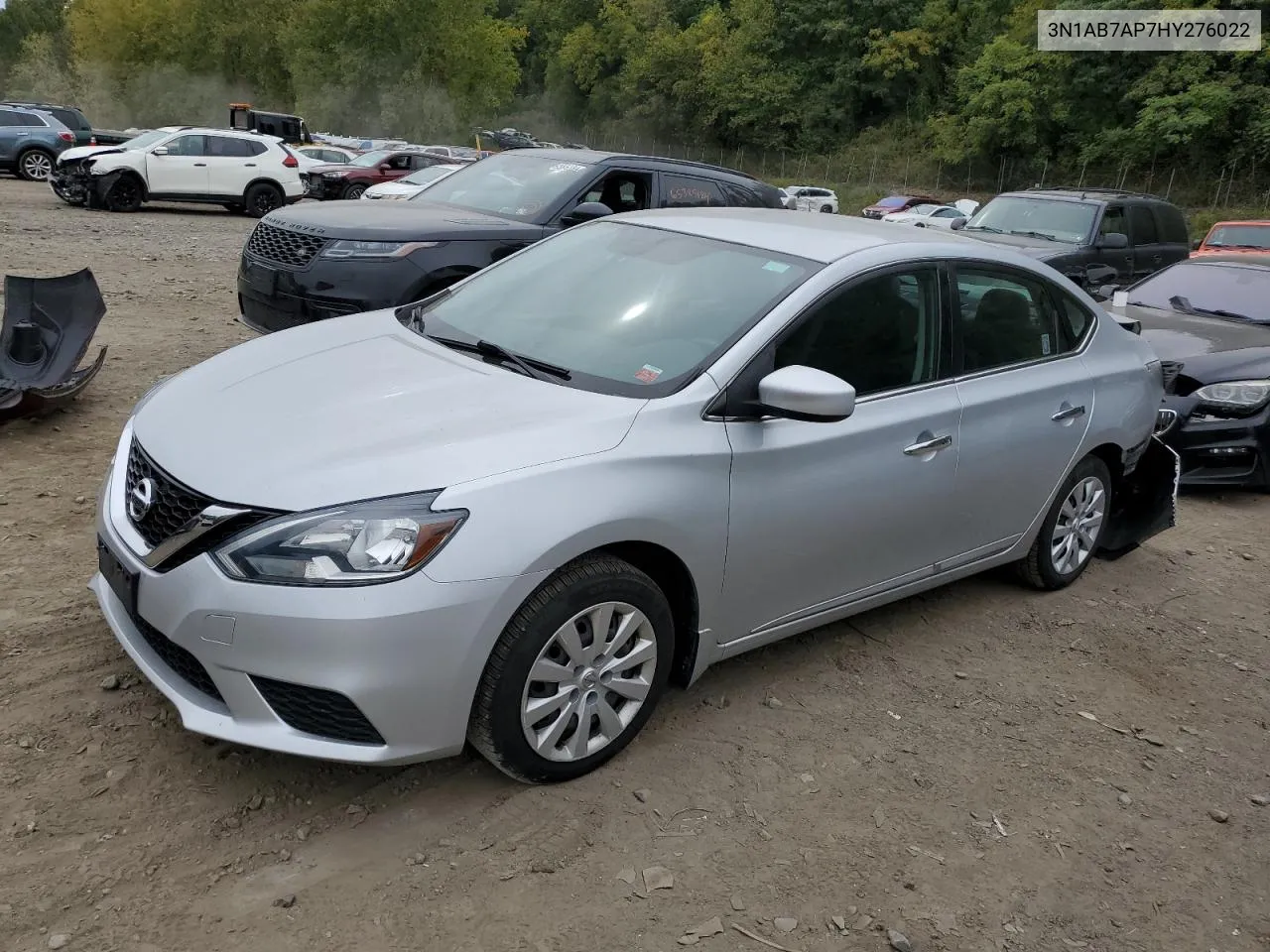 2017 Nissan Sentra S VIN: 3N1AB7AP7HY276022 Lot: 71745384