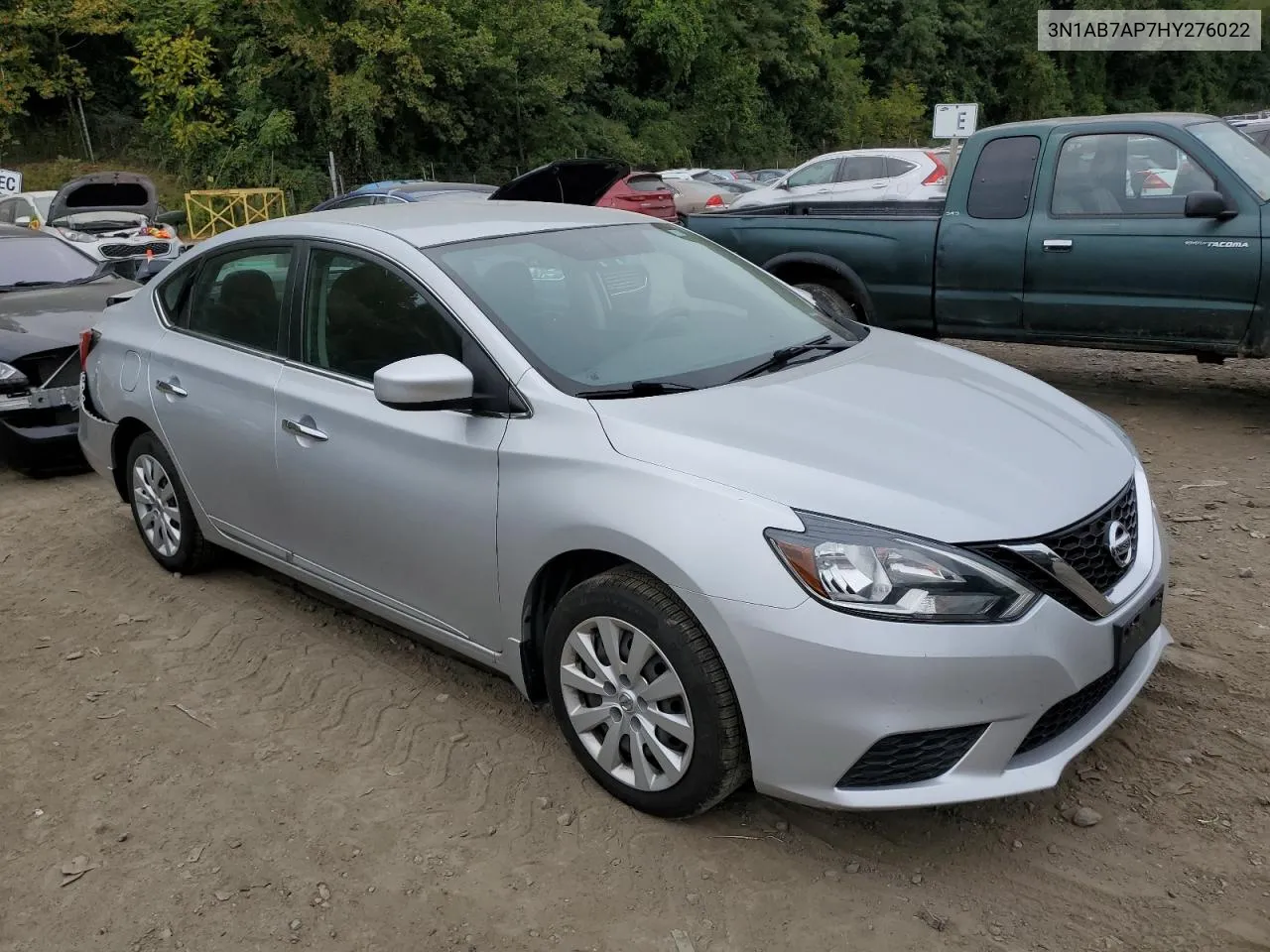 2017 Nissan Sentra S VIN: 3N1AB7AP7HY276022 Lot: 71745384