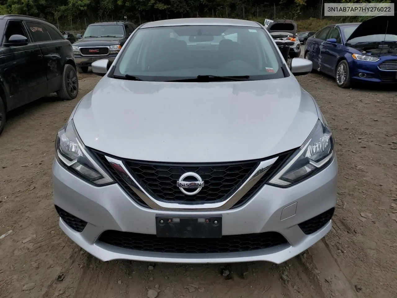 2017 Nissan Sentra S VIN: 3N1AB7AP7HY276022 Lot: 71745384