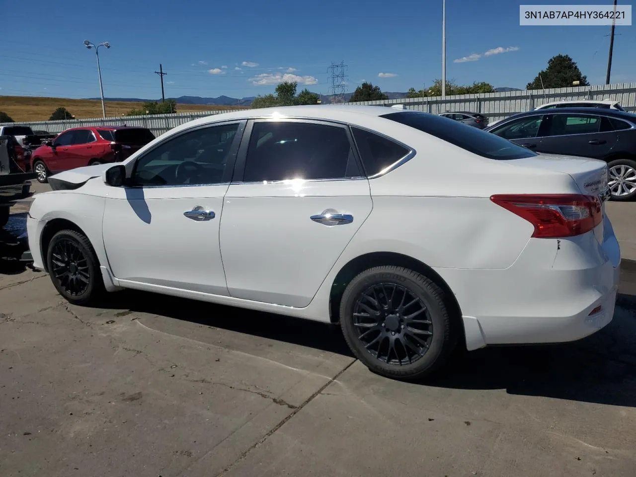 2017 Nissan Sentra S VIN: 3N1AB7AP4HY364221 Lot: 71819464