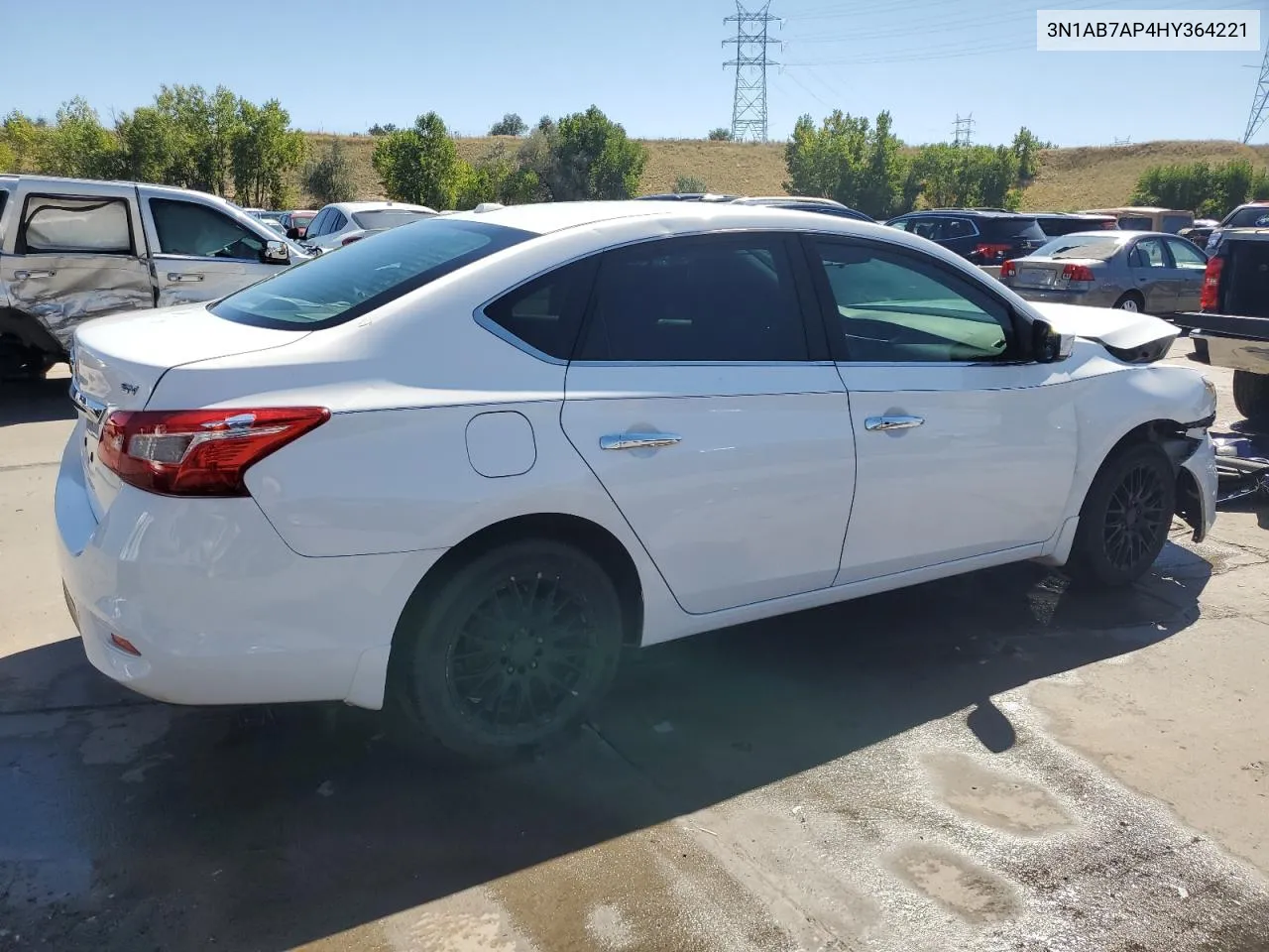 2017 Nissan Sentra S VIN: 3N1AB7AP4HY364221 Lot: 71819464