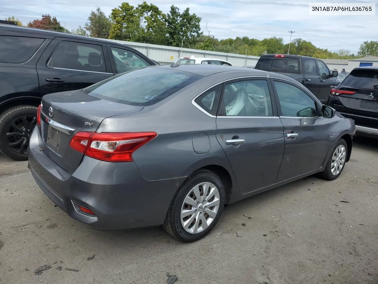 2017 Nissan Sentra S VIN: 3N1AB7AP6HL636765 Lot: 71862644