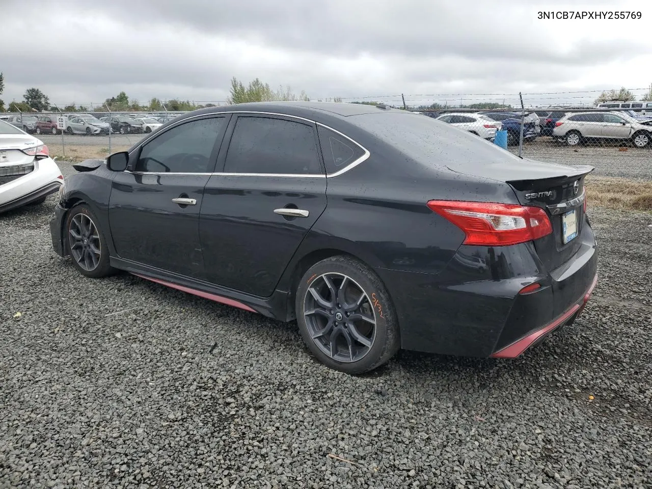 3N1CB7APXHY255769 2017 Nissan Sentra Sr Turbo