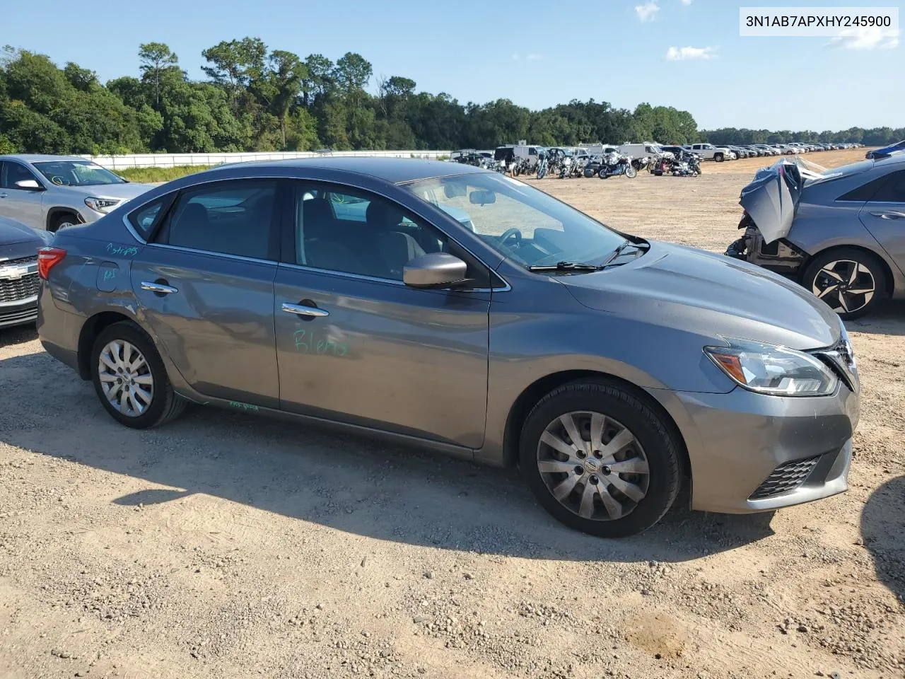 3N1AB7APXHY245900 2017 Nissan Sentra S