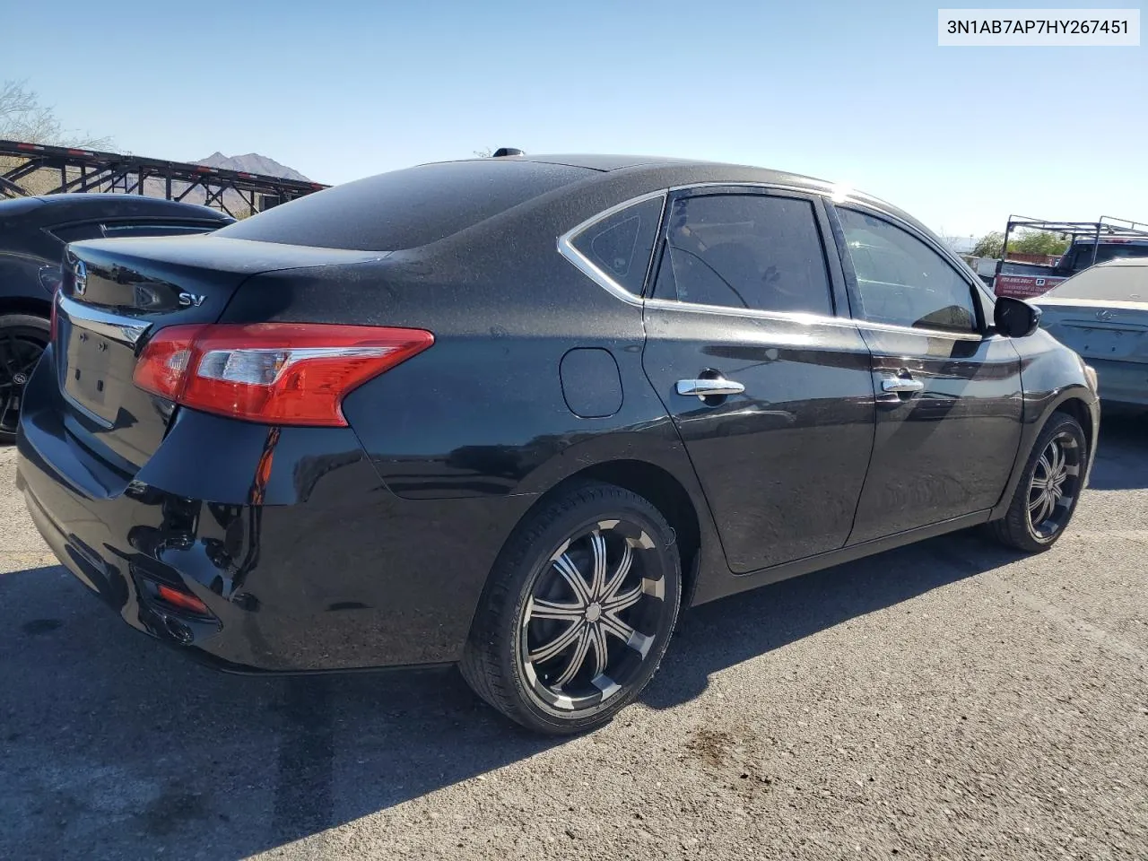 2017 Nissan Sentra S VIN: 3N1AB7AP7HY267451 Lot: 72045344