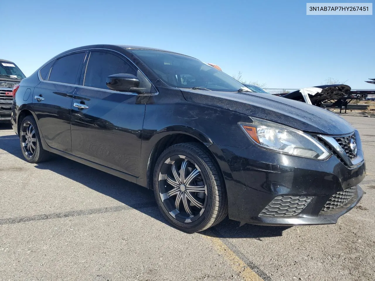 2017 Nissan Sentra S VIN: 3N1AB7AP7HY267451 Lot: 72045344