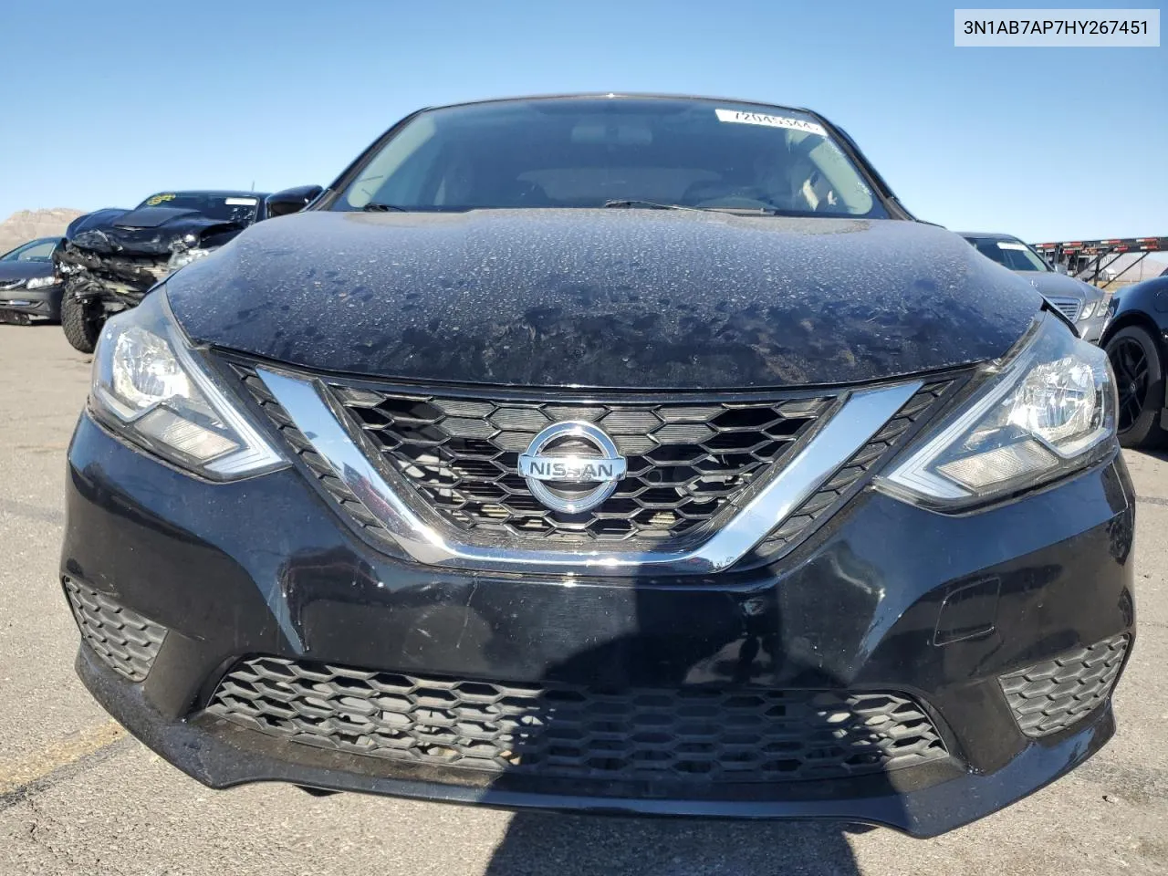 2017 Nissan Sentra S VIN: 3N1AB7AP7HY267451 Lot: 72045344