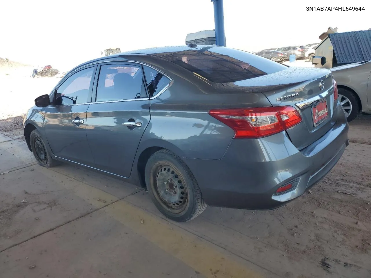 2017 Nissan Sentra S VIN: 3N1AB7AP4HL649644 Lot: 72173114