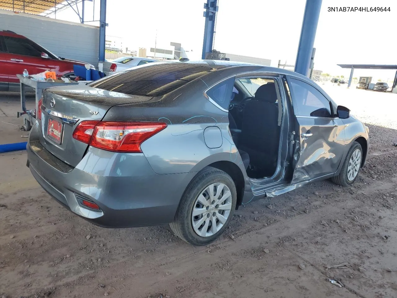 2017 Nissan Sentra S VIN: 3N1AB7AP4HL649644 Lot: 72173114