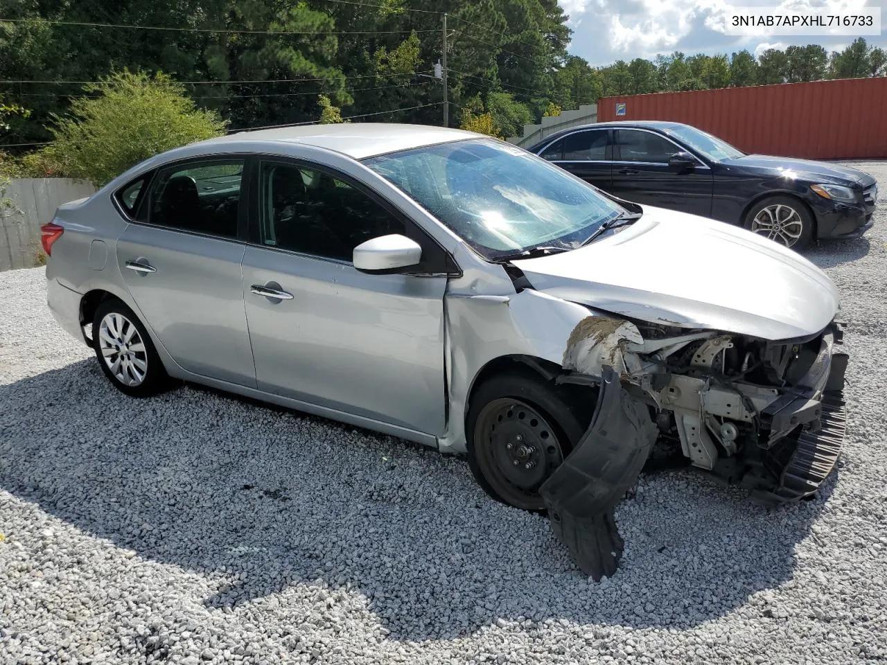 2017 Nissan Sentra S VIN: 3N1AB7APXHL716733 Lot: 72256644