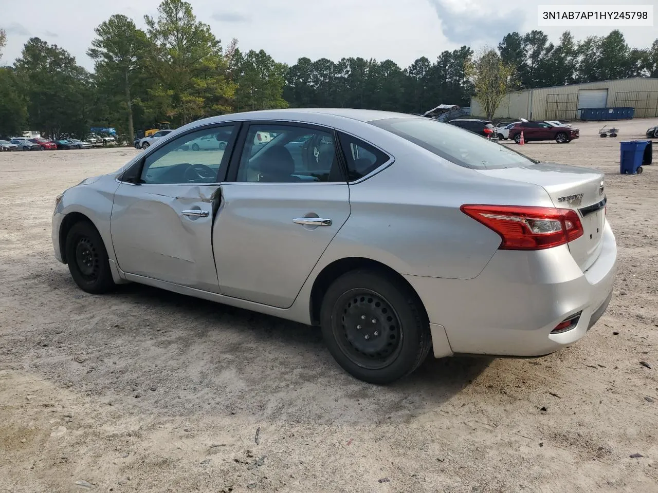 2017 Nissan Sentra S VIN: 3N1AB7AP1HY245798 Lot: 72269214