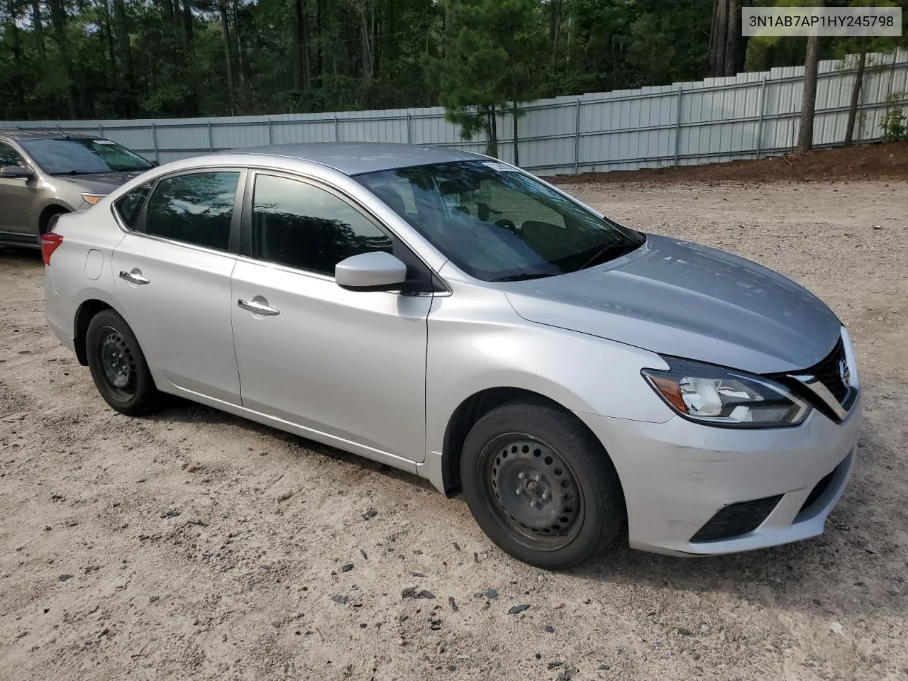 2017 Nissan Sentra S VIN: 3N1AB7AP1HY245798 Lot: 72269214