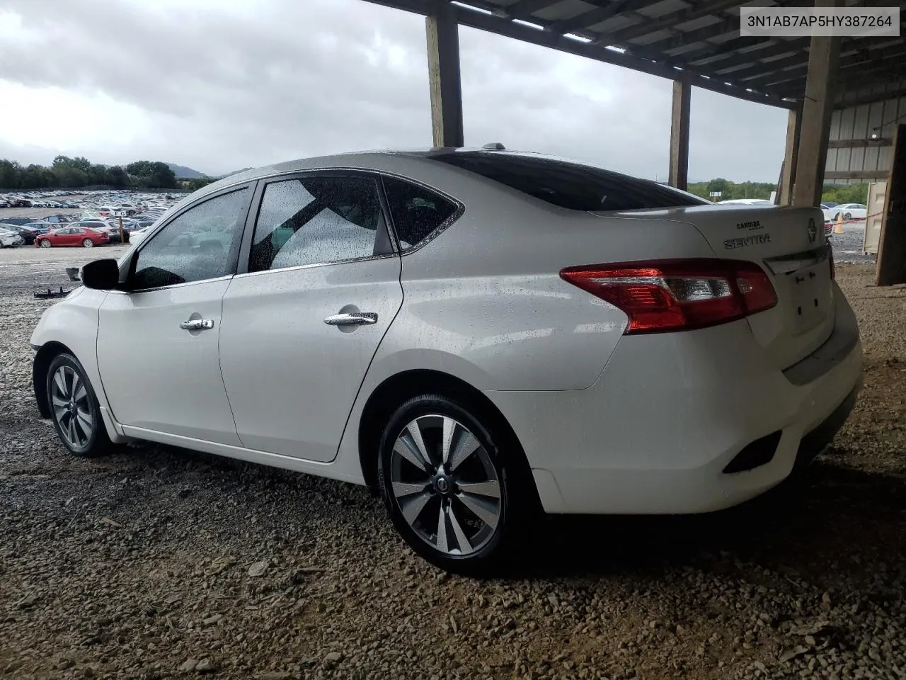 2017 Nissan Sentra S VIN: 3N1AB7AP5HY387264 Lot: 72445284