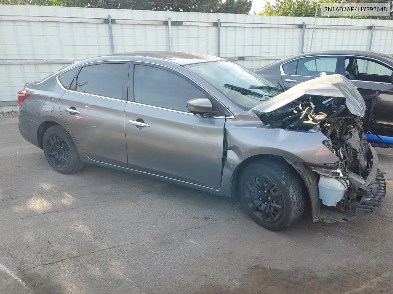 2017 Nissan Sentra S VIN: 3N1AB7AP4HY392648 Lot: 72465224