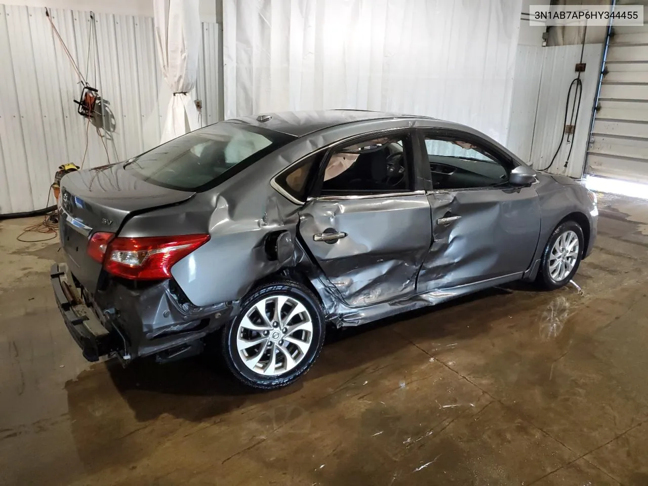 3N1AB7AP6HY344455 2017 Nissan Sentra S