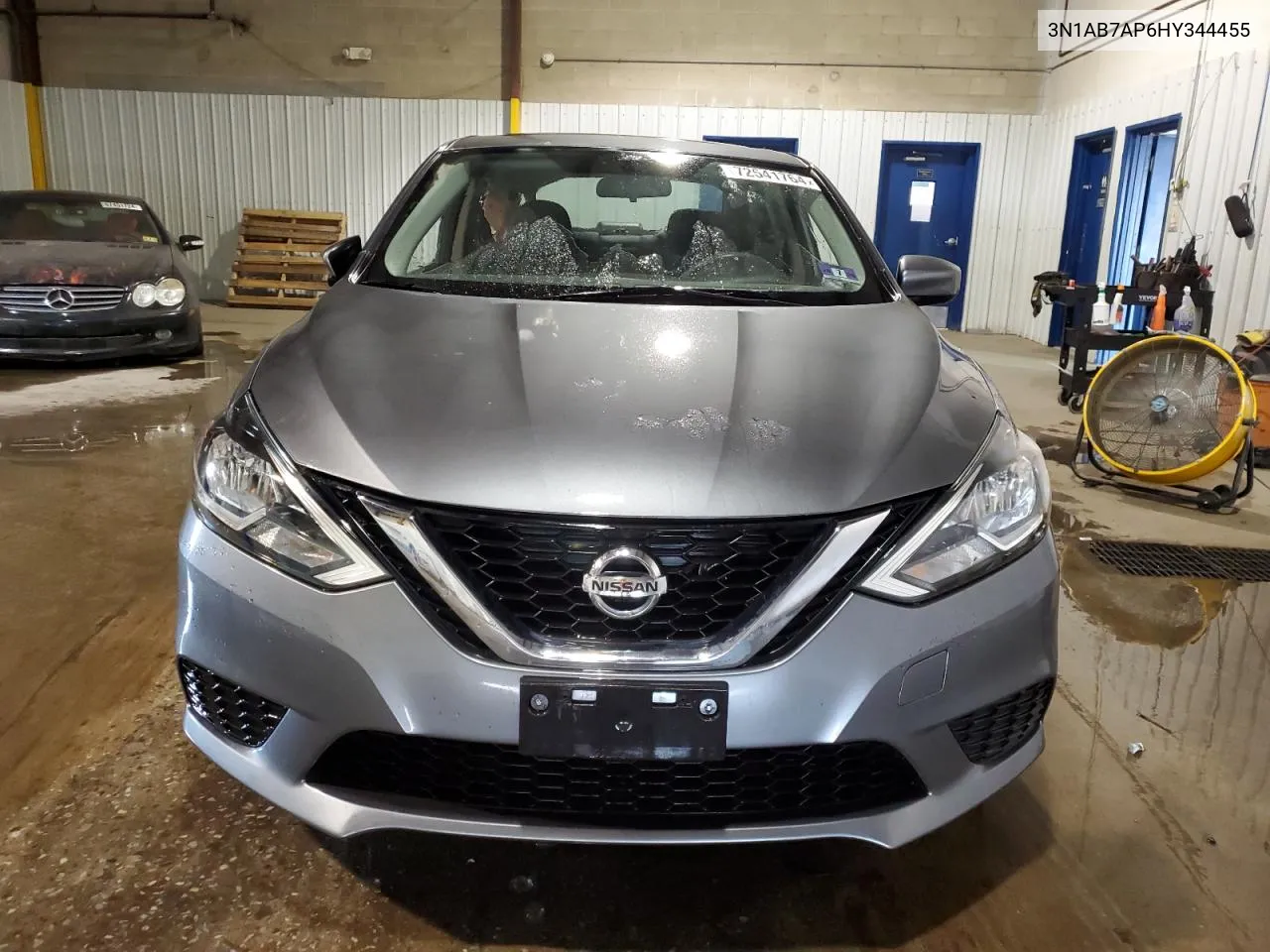 3N1AB7AP6HY344455 2017 Nissan Sentra S