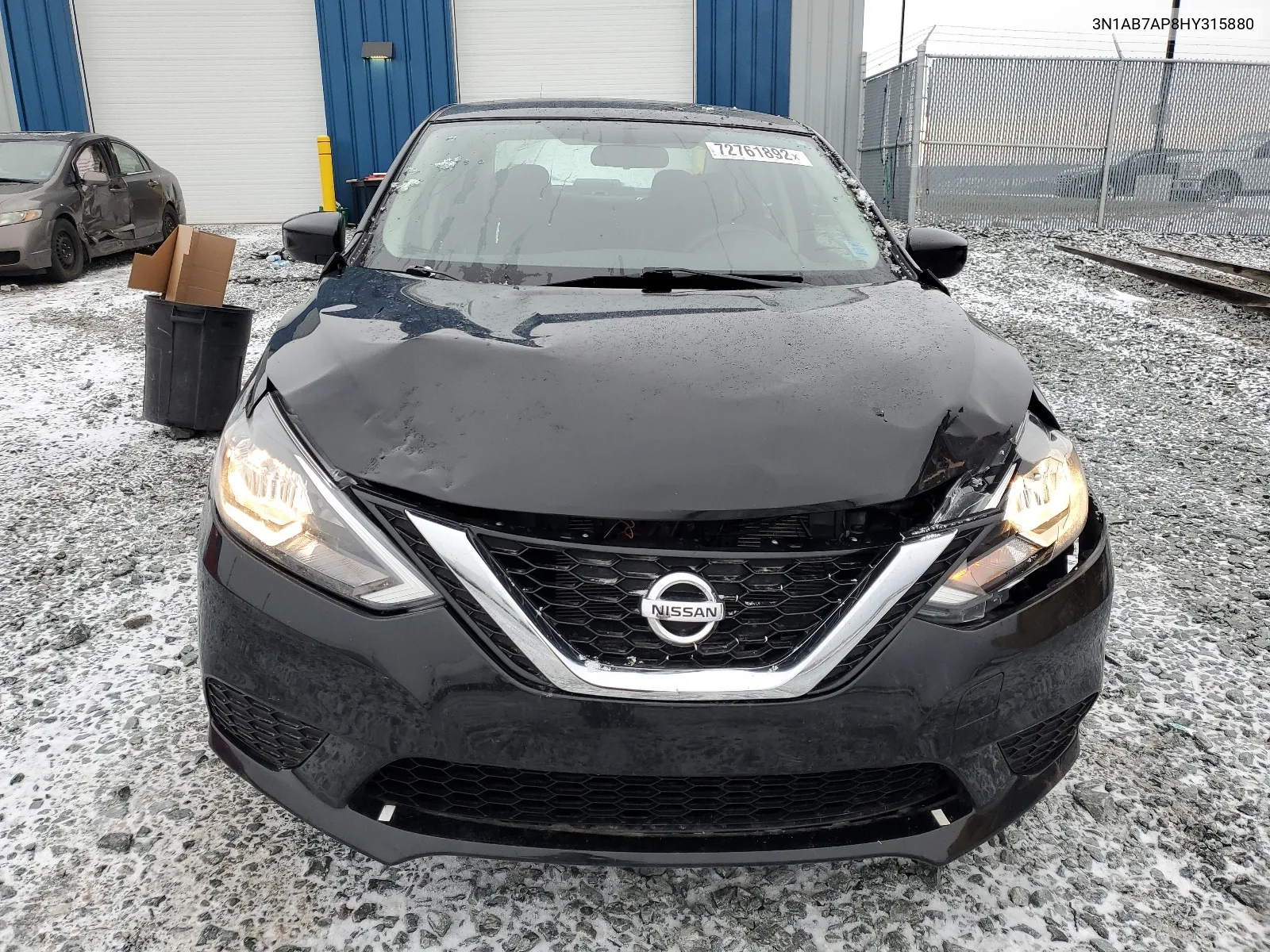 2017 Nissan Sentra S VIN: 3N1AB7AP8HY315880 Lot: 72761892