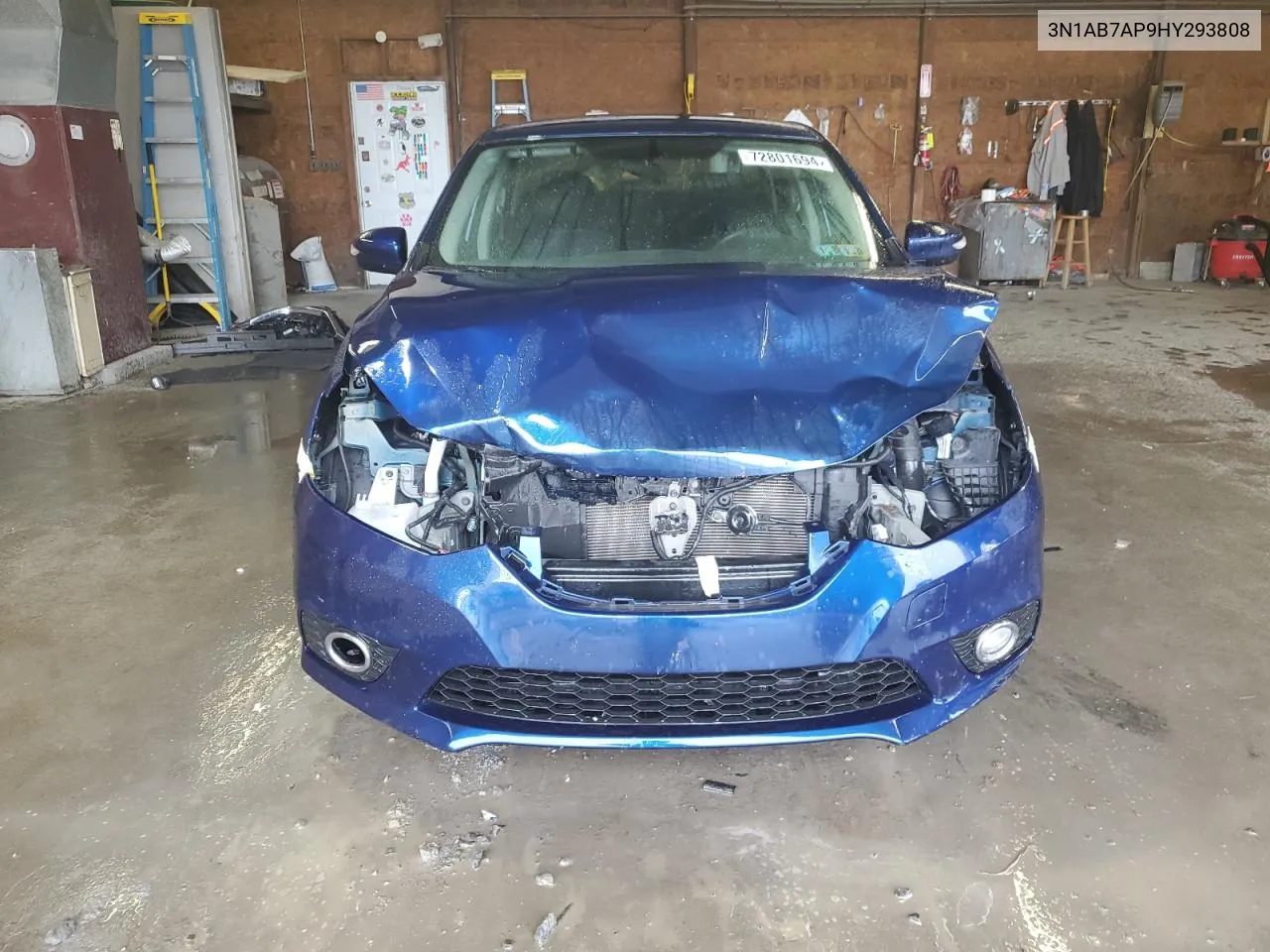 3N1AB7AP9HY293808 2017 Nissan Sentra S